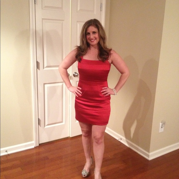 Cache Red Dress! Size 4 - Picture 11 of 11